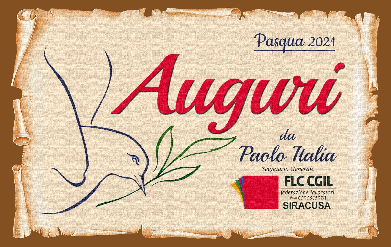 AUGURI DI BUONA PASQUA | flcSiracusa